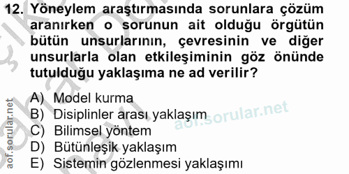 Soru 12