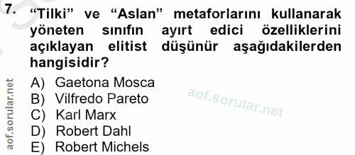 Soru 7