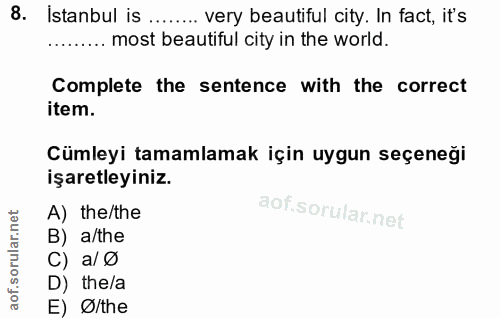 Soru 8