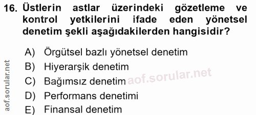 Soru 16