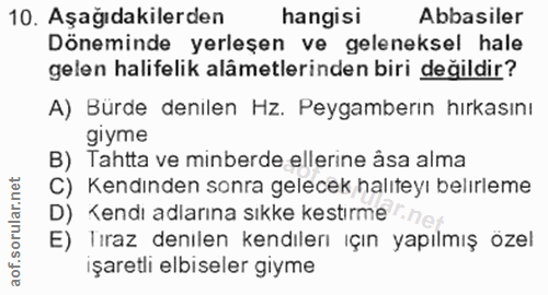 Soru 10