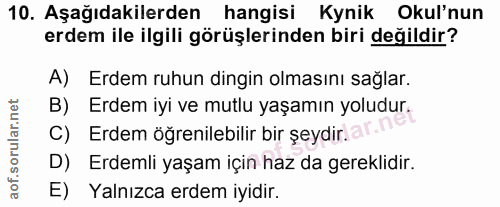 Soru 10