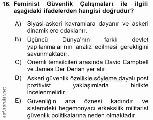 Soru 16