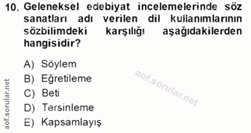 Soru 10