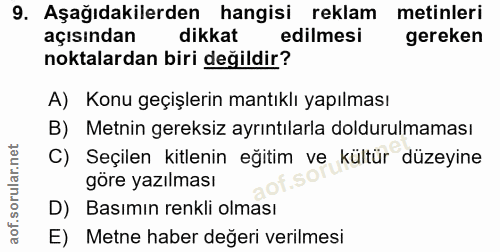 Soru 9