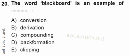 Soru 20