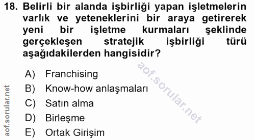 Soru 18