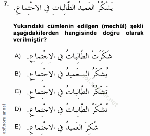 Soru 7