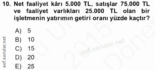 Soru 10