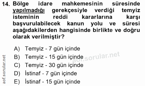Soru 14