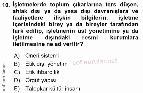 Soru 10