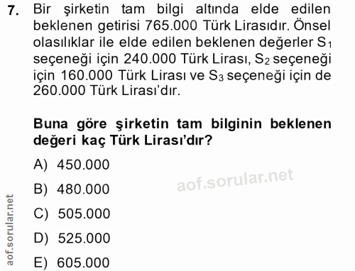Soru 7