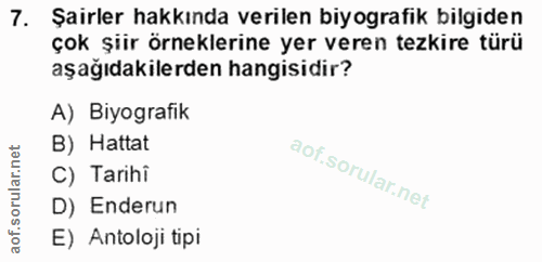 Soru 7