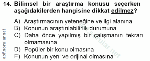 Soru 14