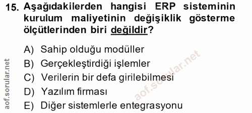 Soru 15