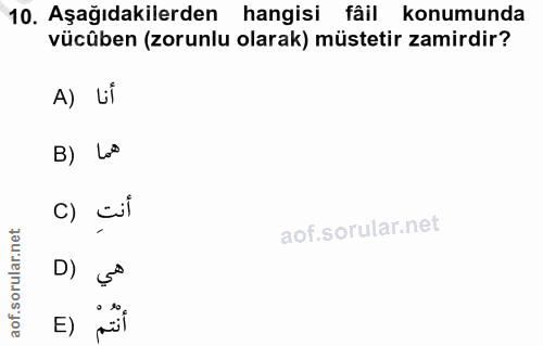 Soru 10
