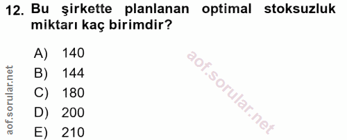 Soru 12