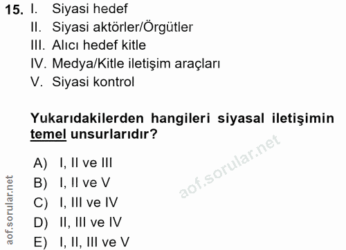 Soru 15