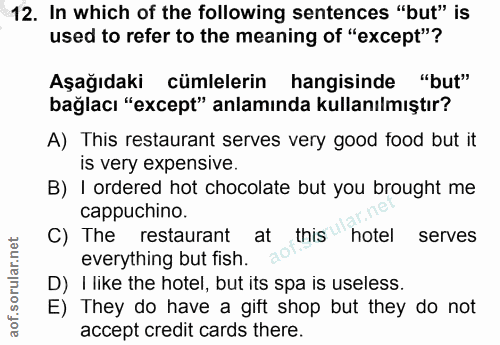 Soru 12