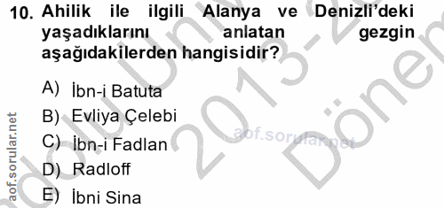 Soru 10