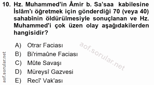Soru 10