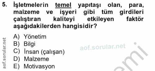 Soru 5