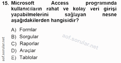 Soru 15