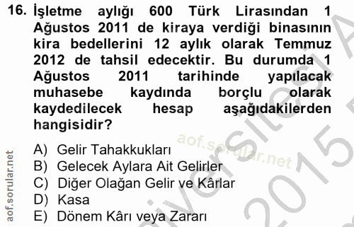 Soru 16