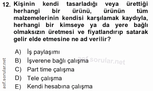 Soru 12