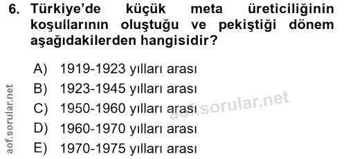 Soru 6