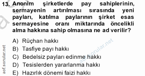 Soru 13