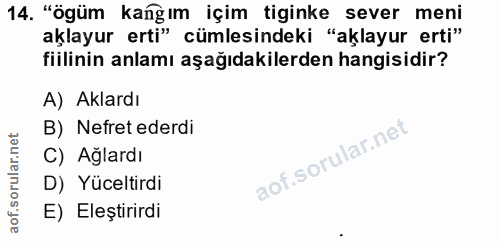 Soru 14