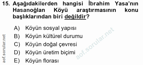 Soru 15