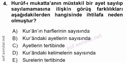 Soru 4
