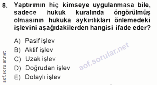 Soru 8