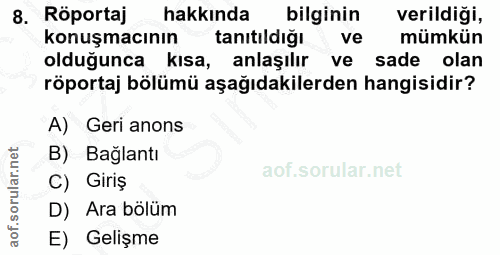 Soru 8