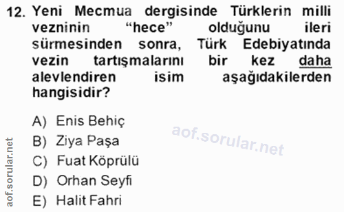 Soru 12