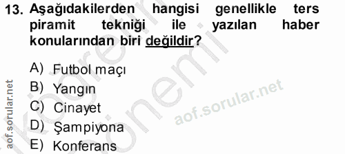 Soru 13