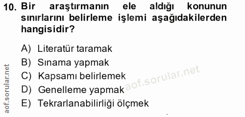Soru 10