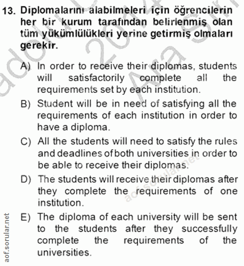 Soru 13
