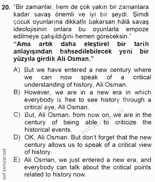Soru 20
