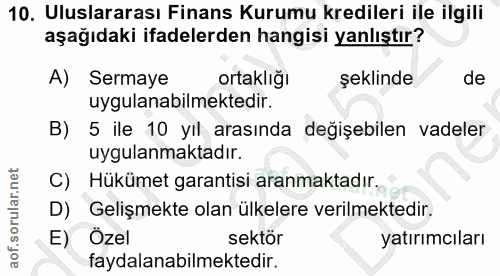 Soru 10