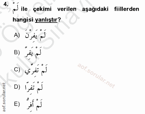 Soru 4