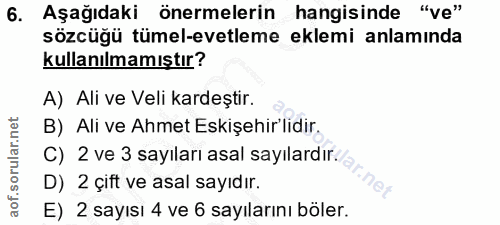 Soru 6