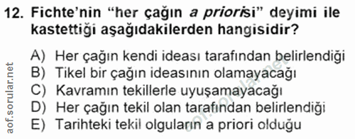Soru 12