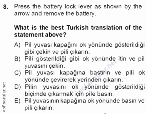 Soru 8