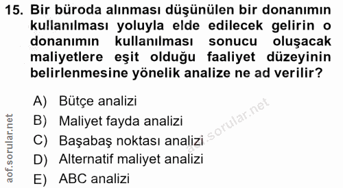 Soru 15