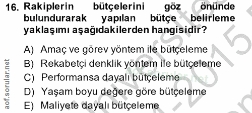 Soru 16