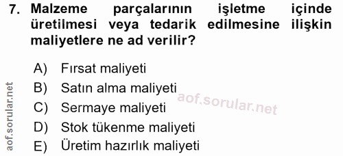 Soru 7
