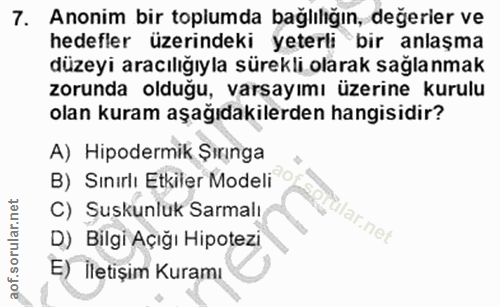 Soru 7